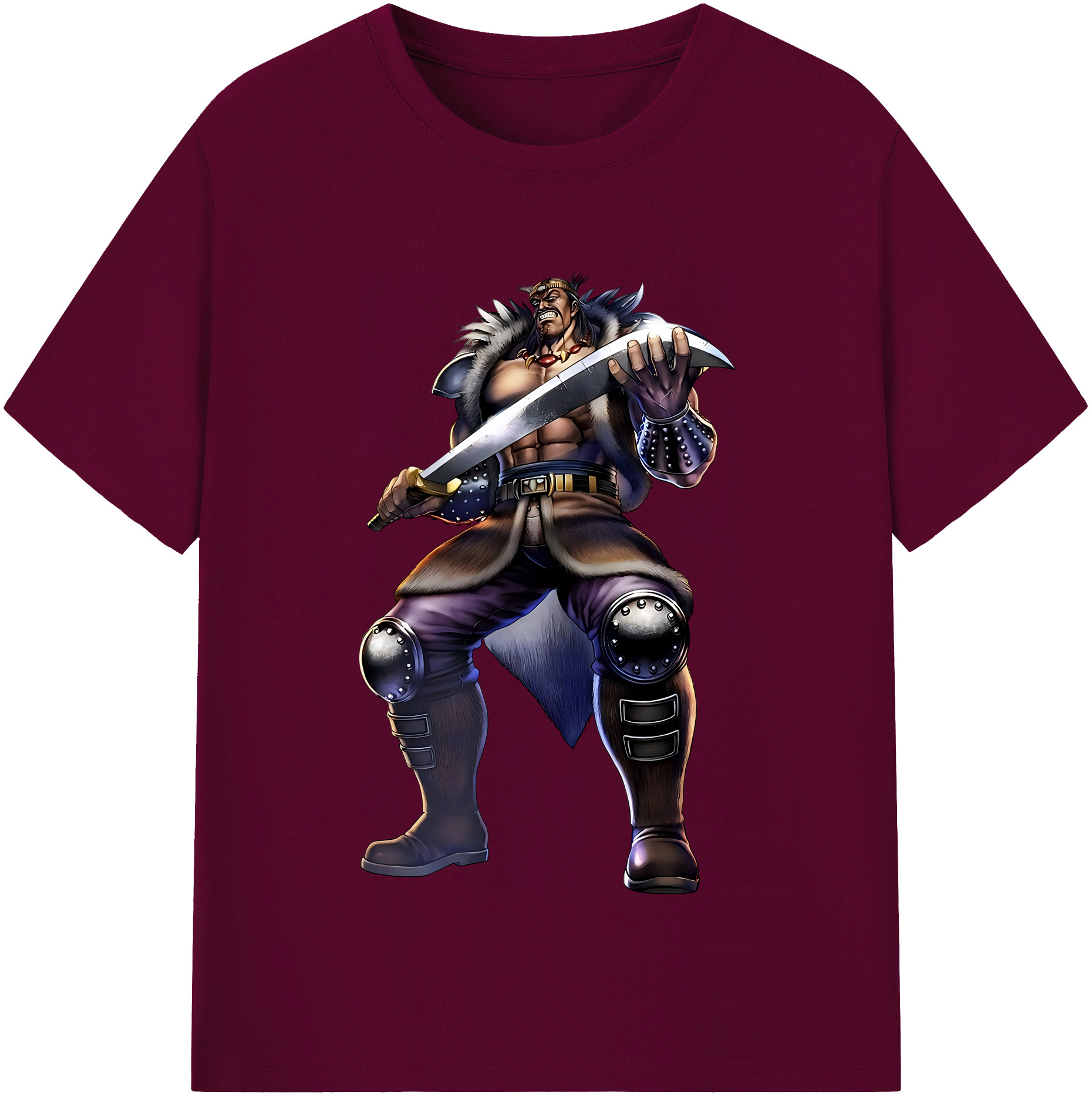 （画像用） 北斗の拳 Fist of the North Star レディースカジュアルプリントTシャツ（綿100％）